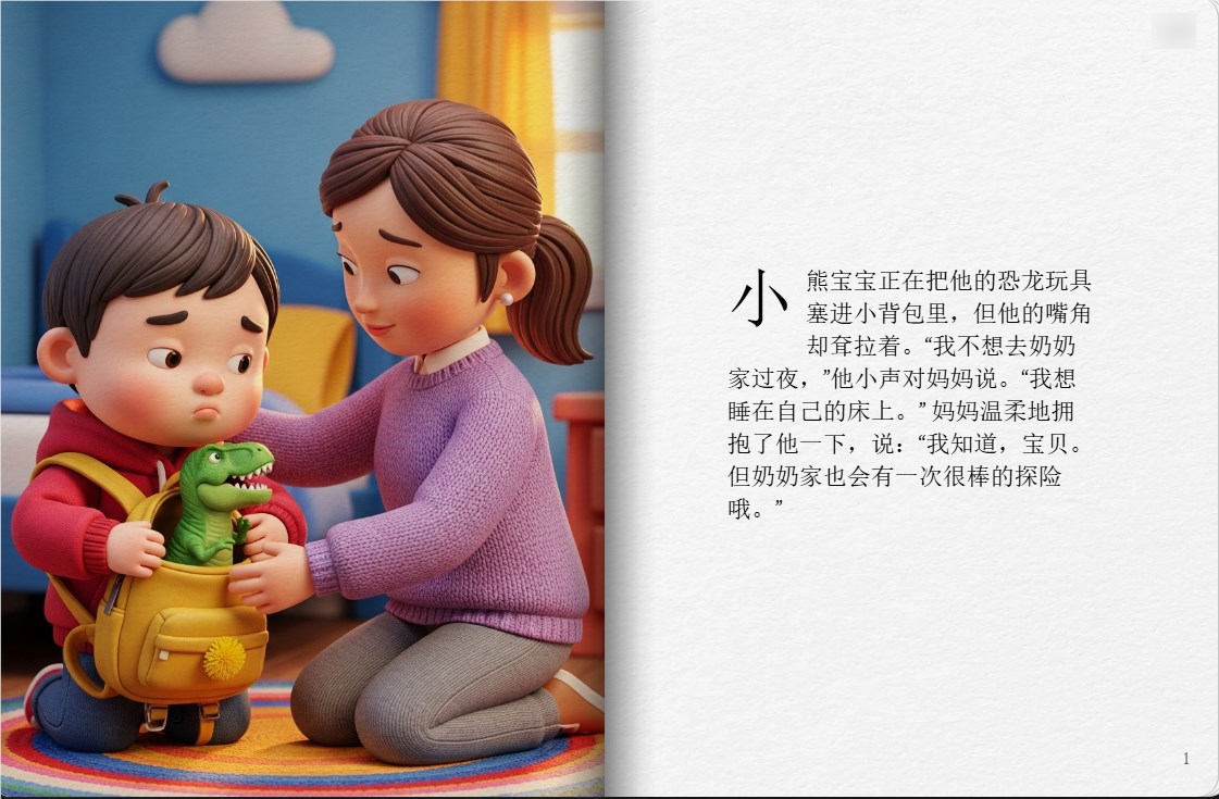 Gemini Storybook Interface