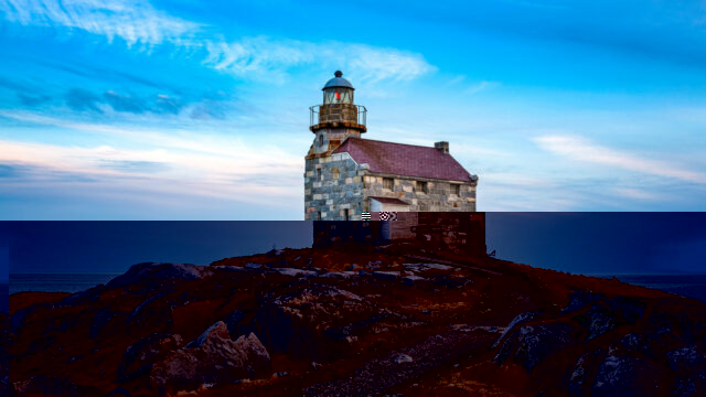 Rose Blanche Lighthouse in Channel-Port Aux Basques Newfoundland Canada