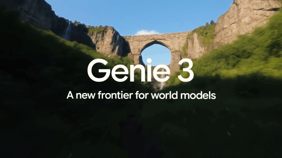 Genie 3世界模型示例