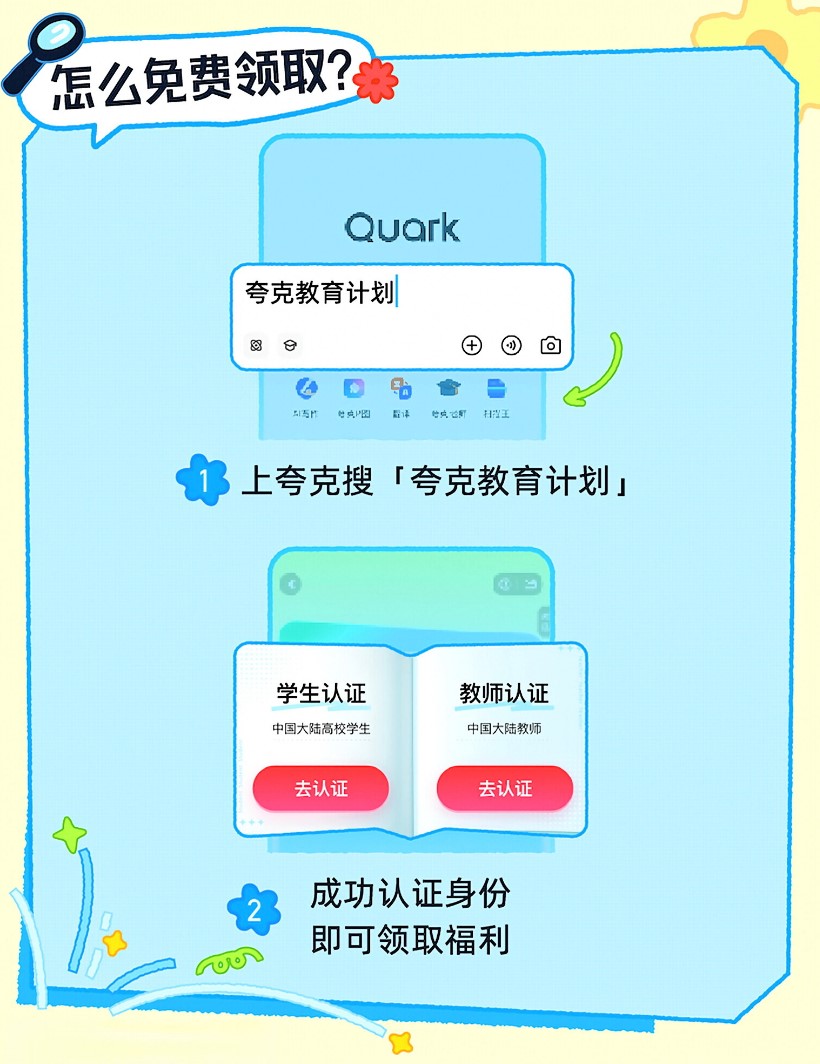 夸克教育计划会员权益
