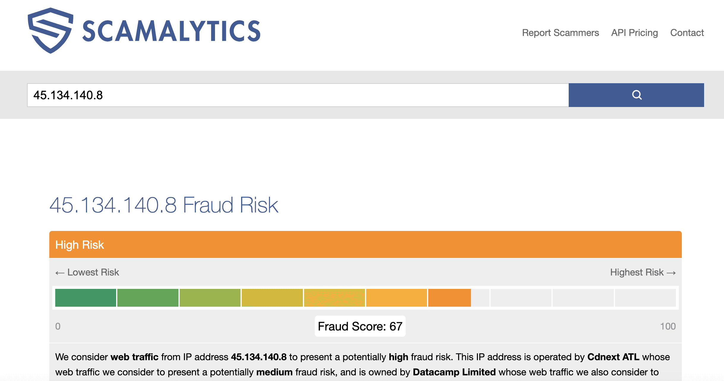 Scamalytics