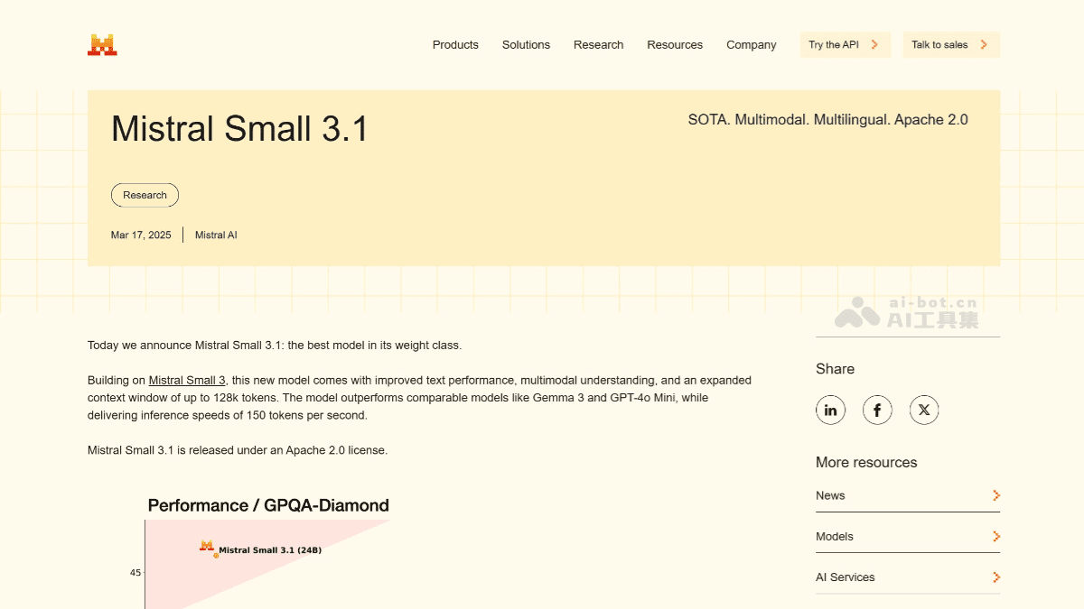 Mistral Small 3.1