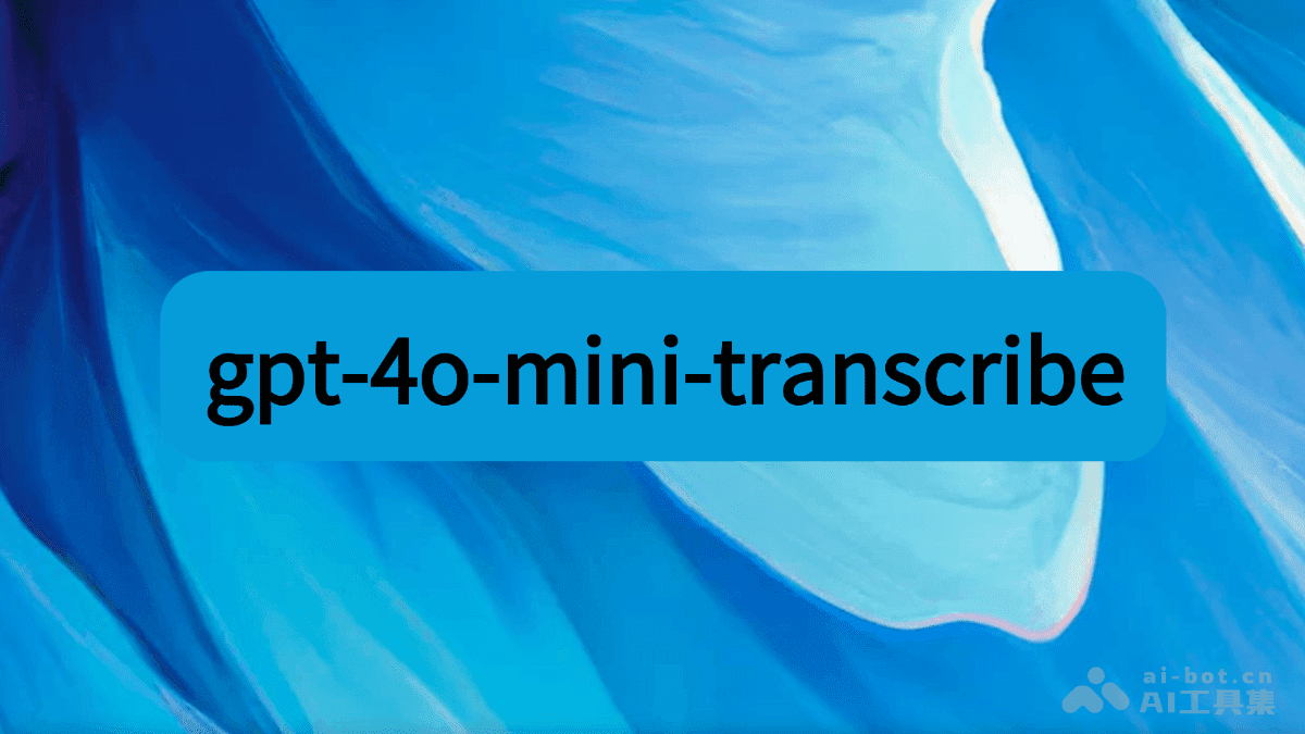 gpt-4o-mini-transcribe