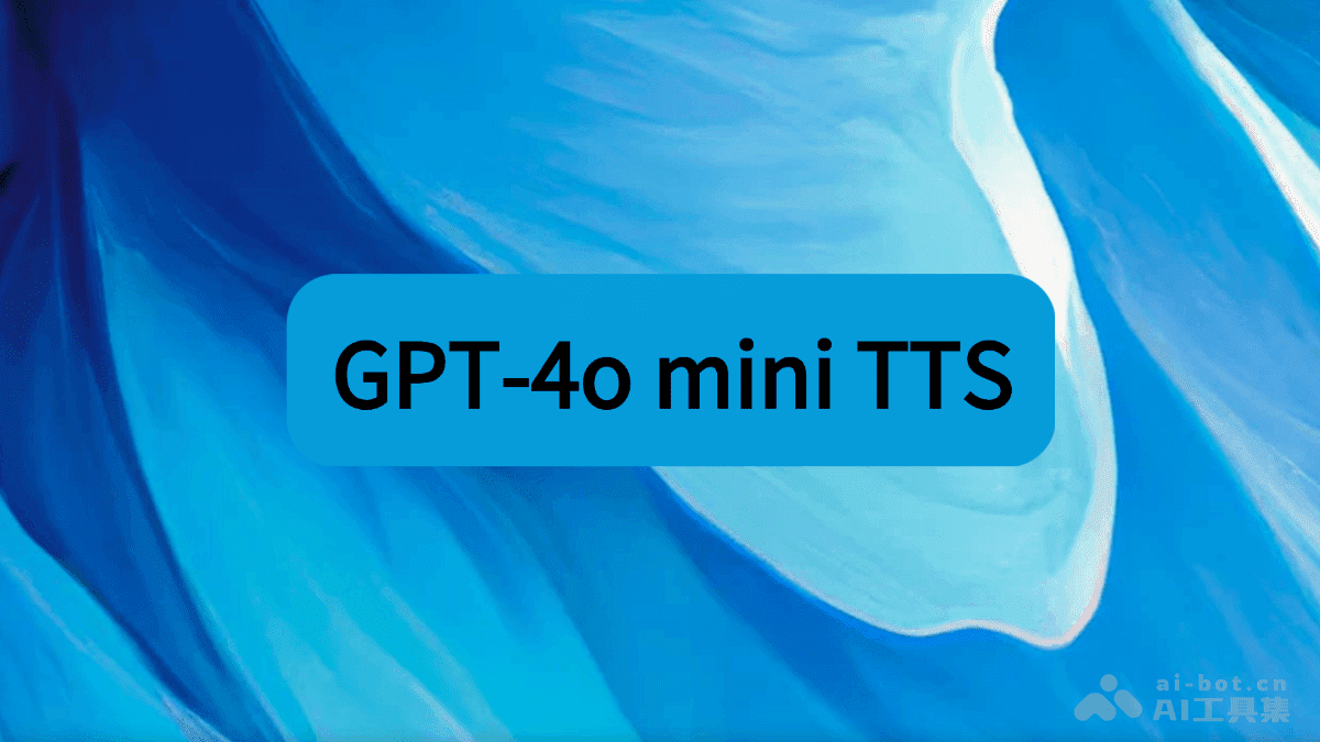 GPT-4o mini TTS