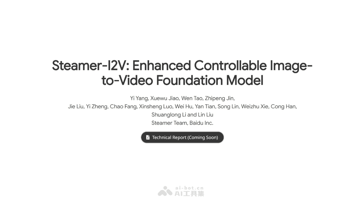 Steamer-I2V