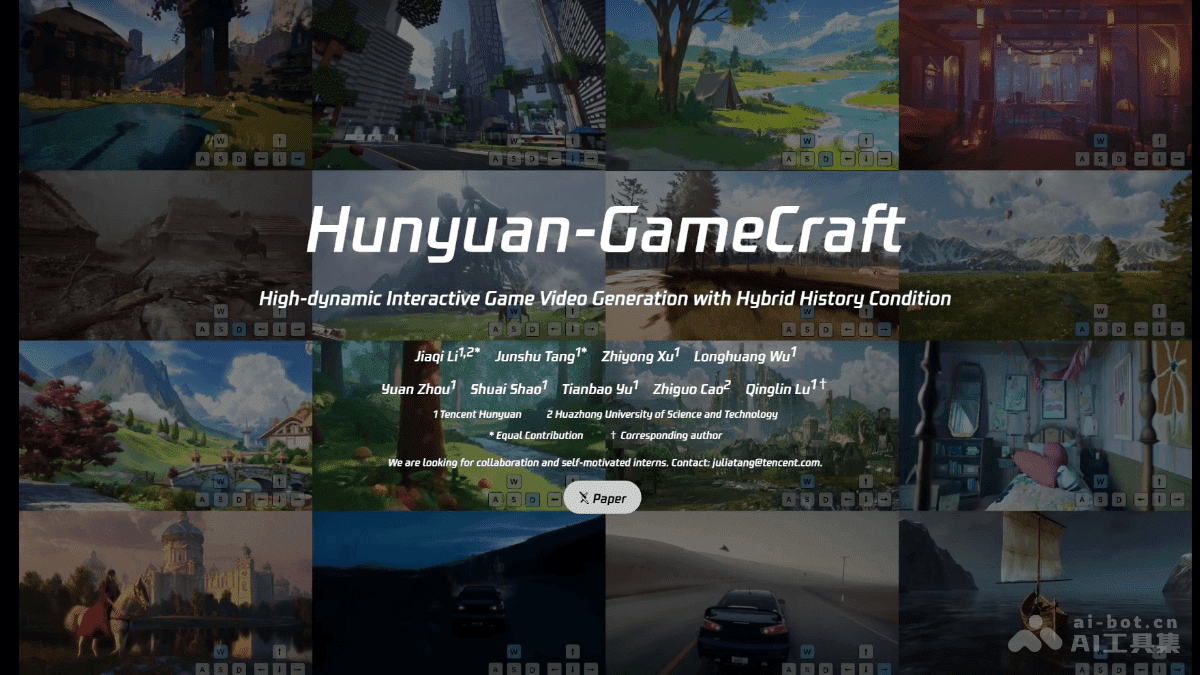 Hunyuan-GameCraft 