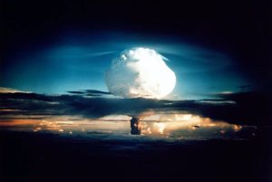 Mushroom cloud from Ivy Mike nuclear test
