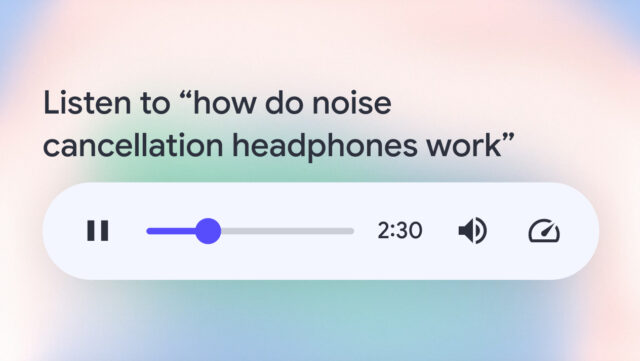 Audio Overview example