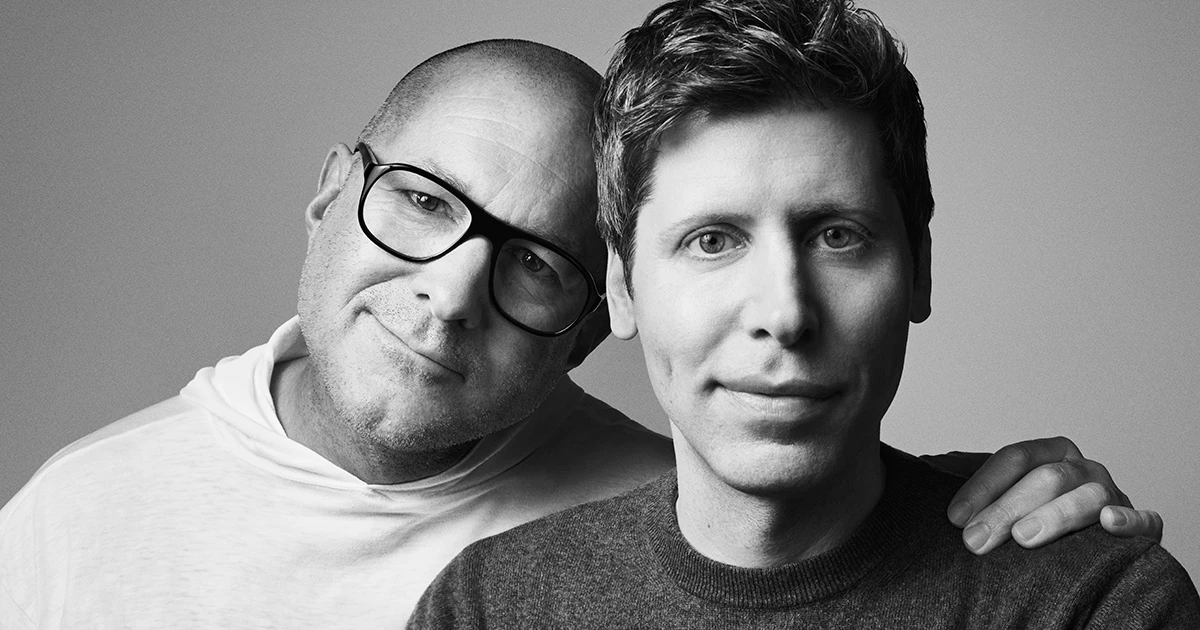 Sam Altman and Jony Ive