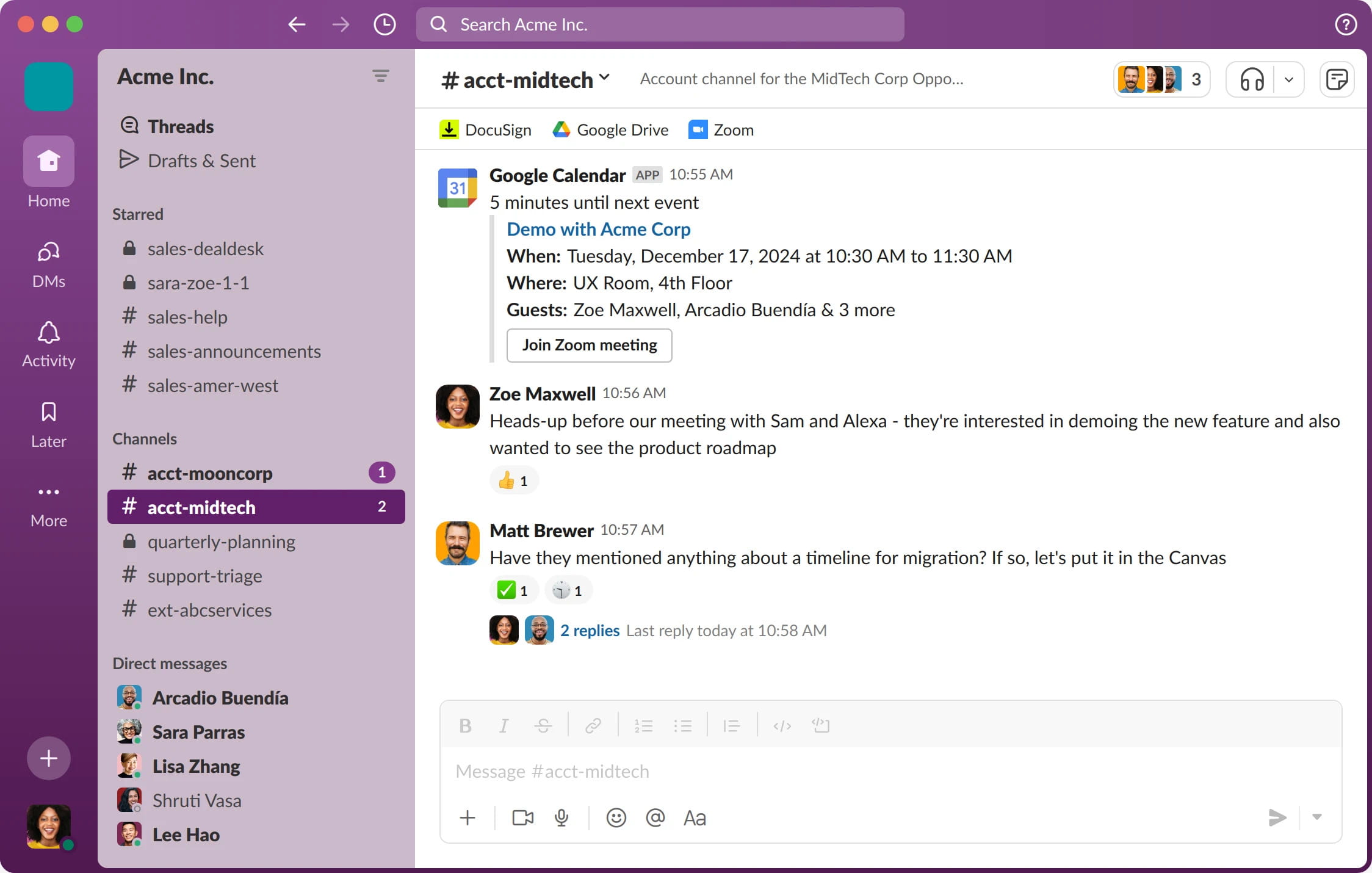 协作软件 Slack